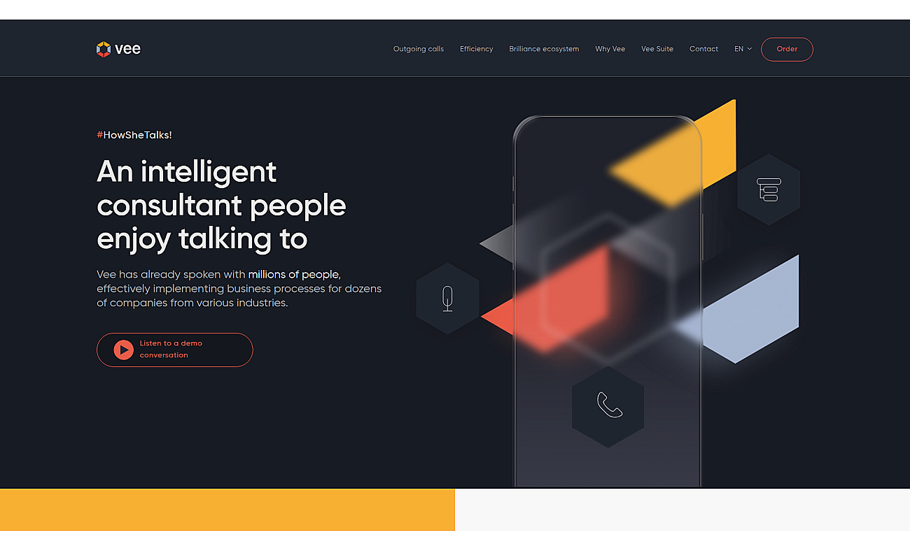 Vee screenshot