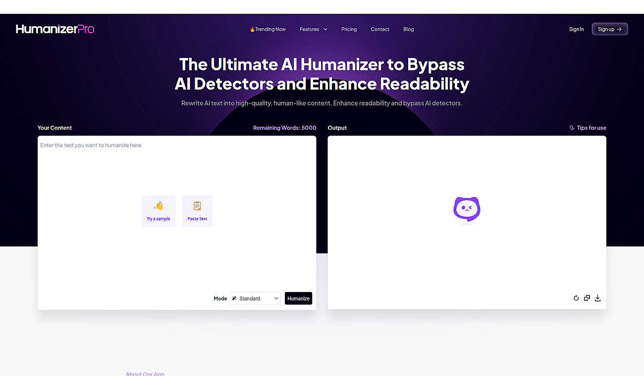 HumanizerPro screenshot