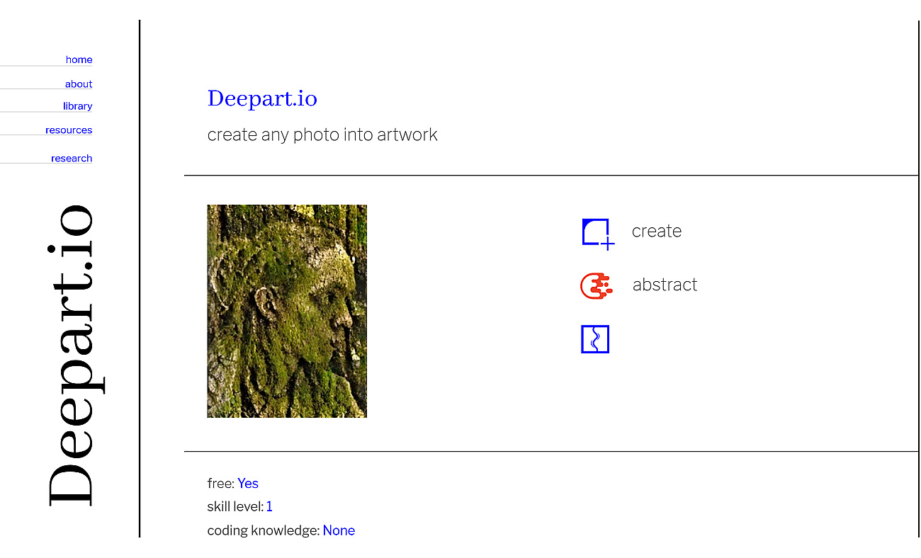 Deepart IO screenshot