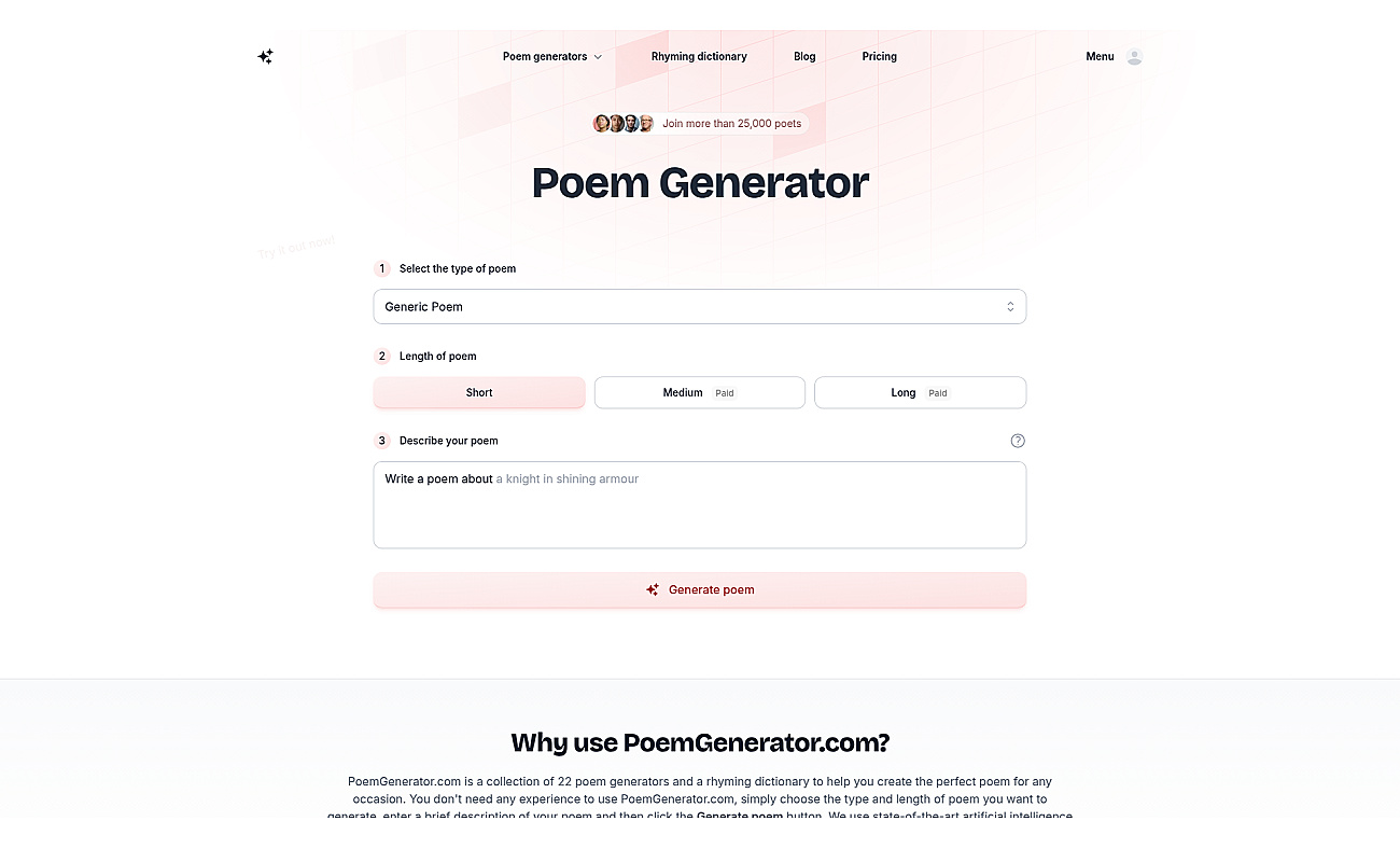 Poetry Tips screenshot