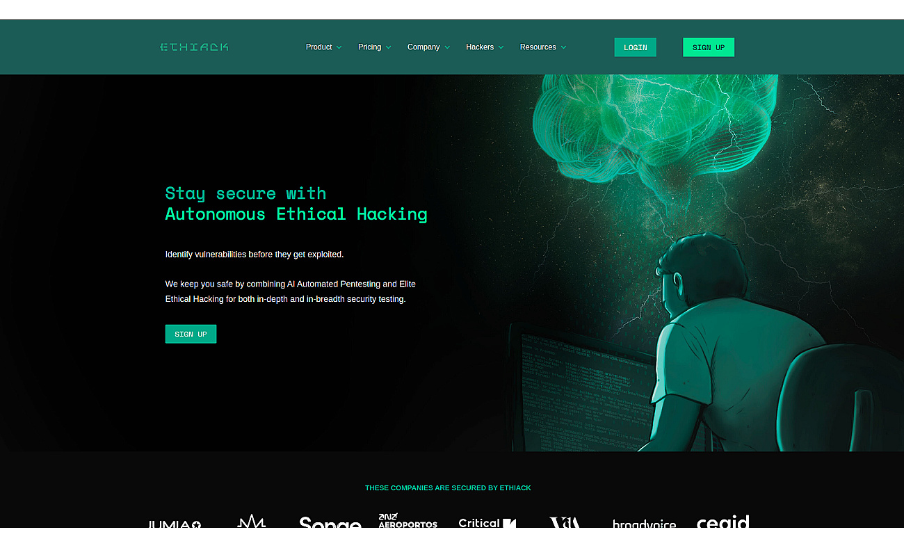 Ethiack screenshot
