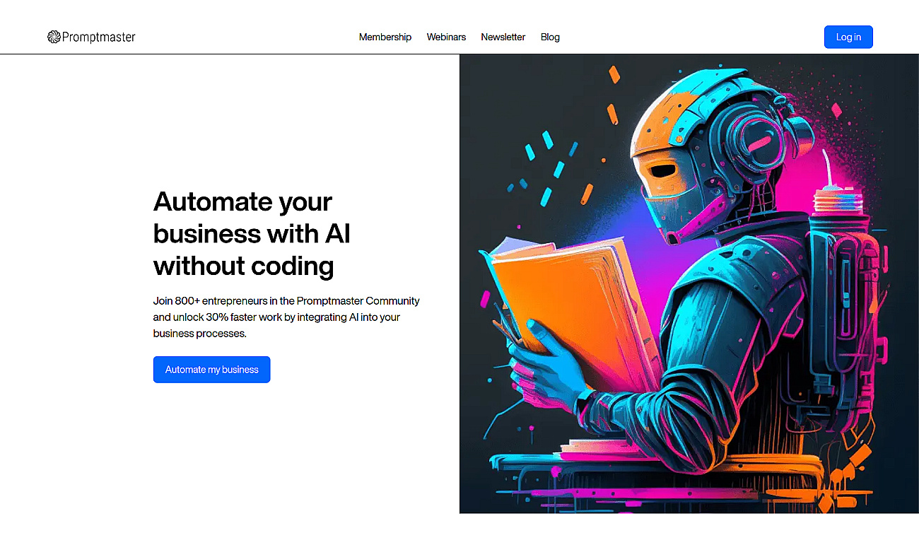 Promptmaster screenshot