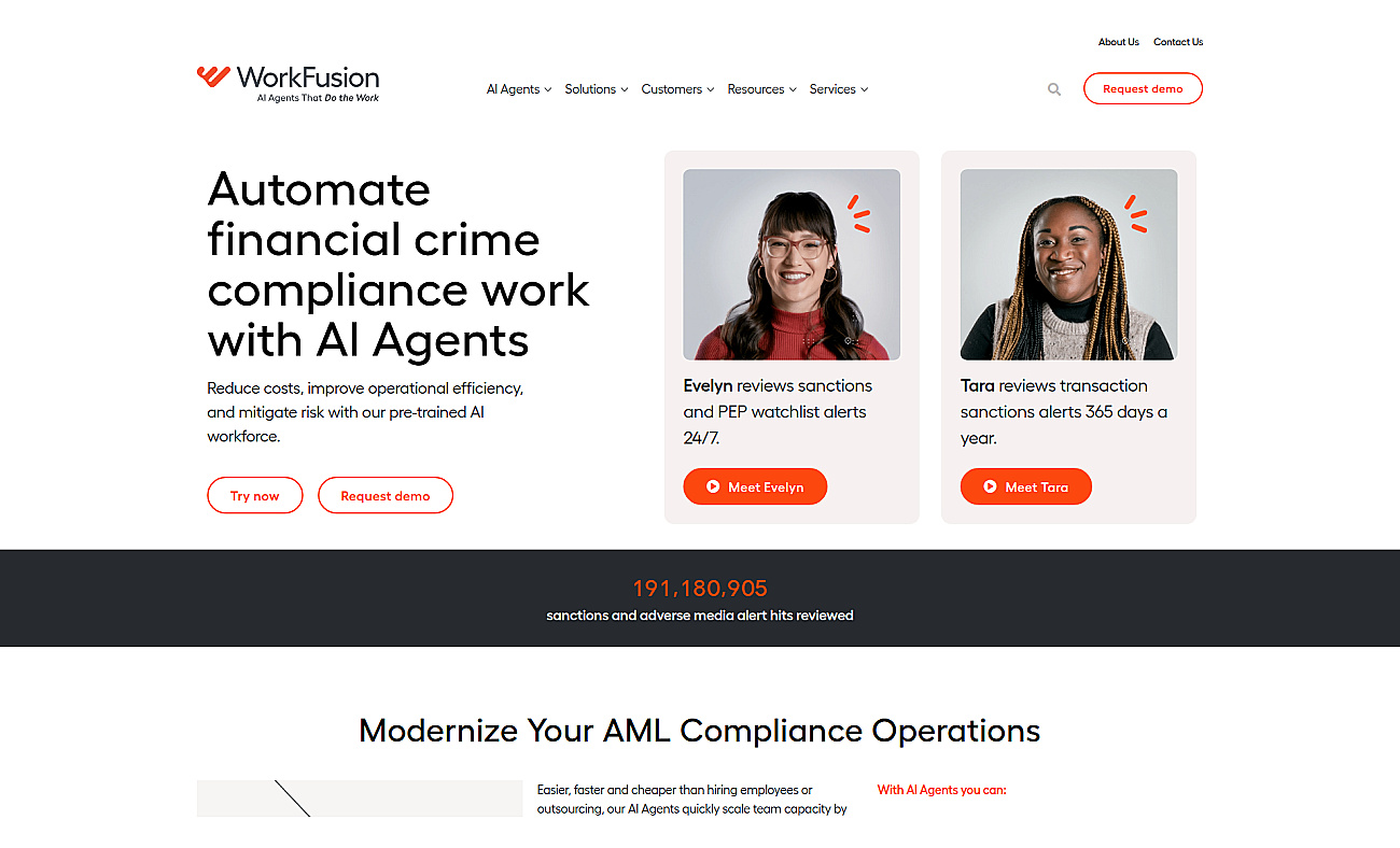 WorkFusion screenshot