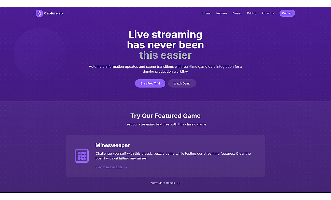 Capturelab screenshot