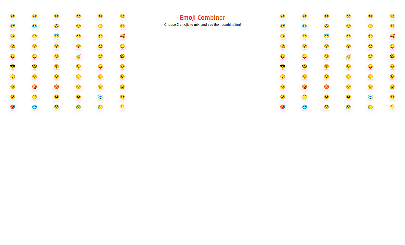 Emoji Combiner screenshot