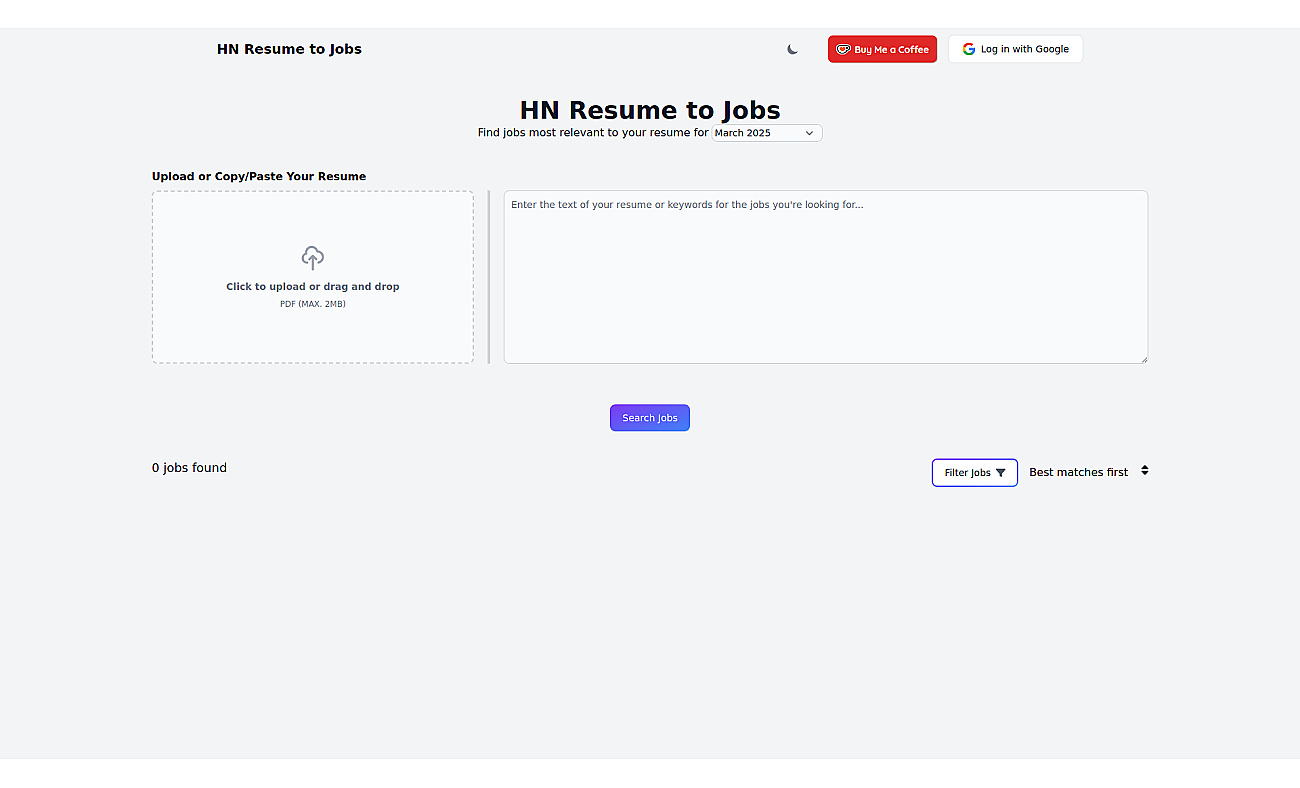 Hnresumetojobs screenshot