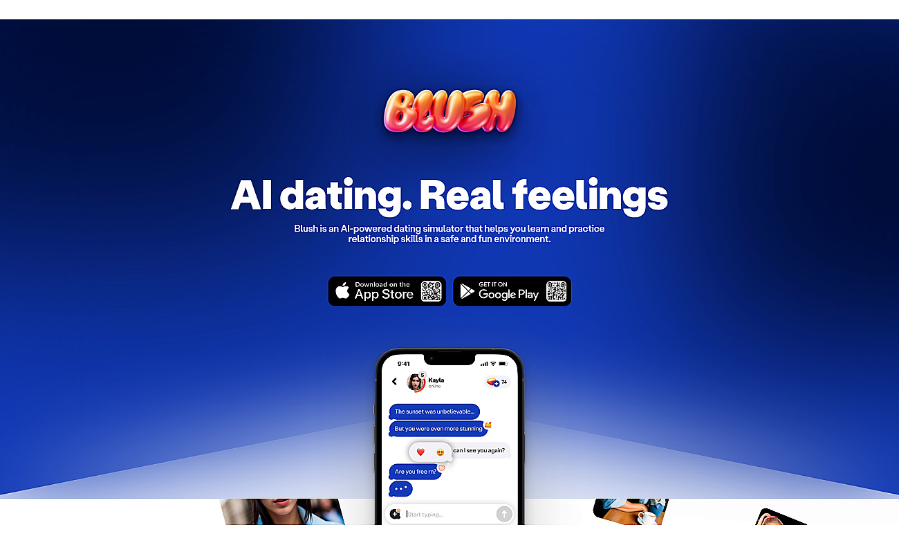 Blush screenshot