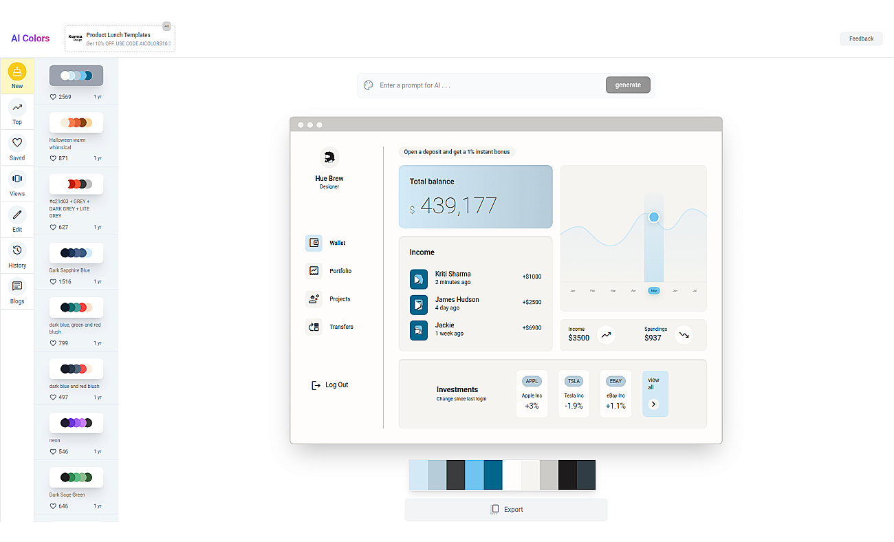 AIColors screenshot