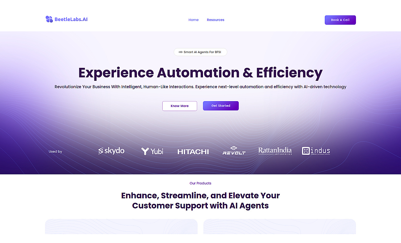 Beetlelabs.ai screenshot