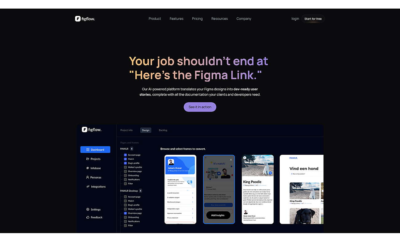 Figflow screenshot