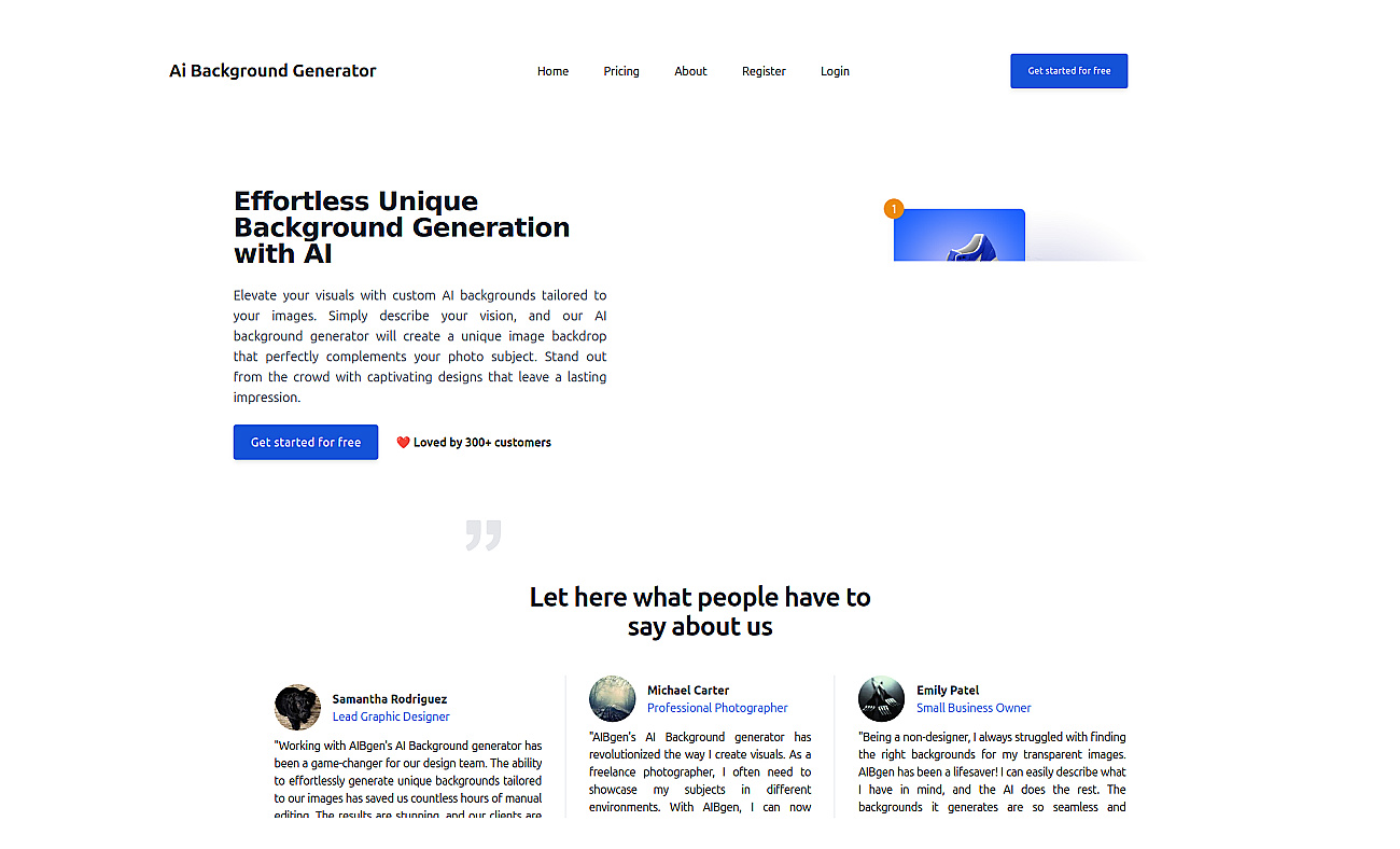 AIBGEN screenshot