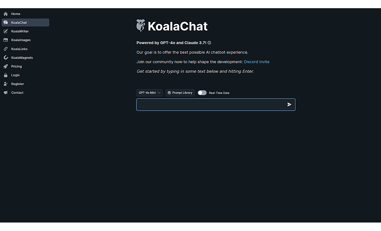 KoalaChat screenshot