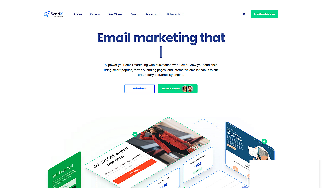 SendX screenshot