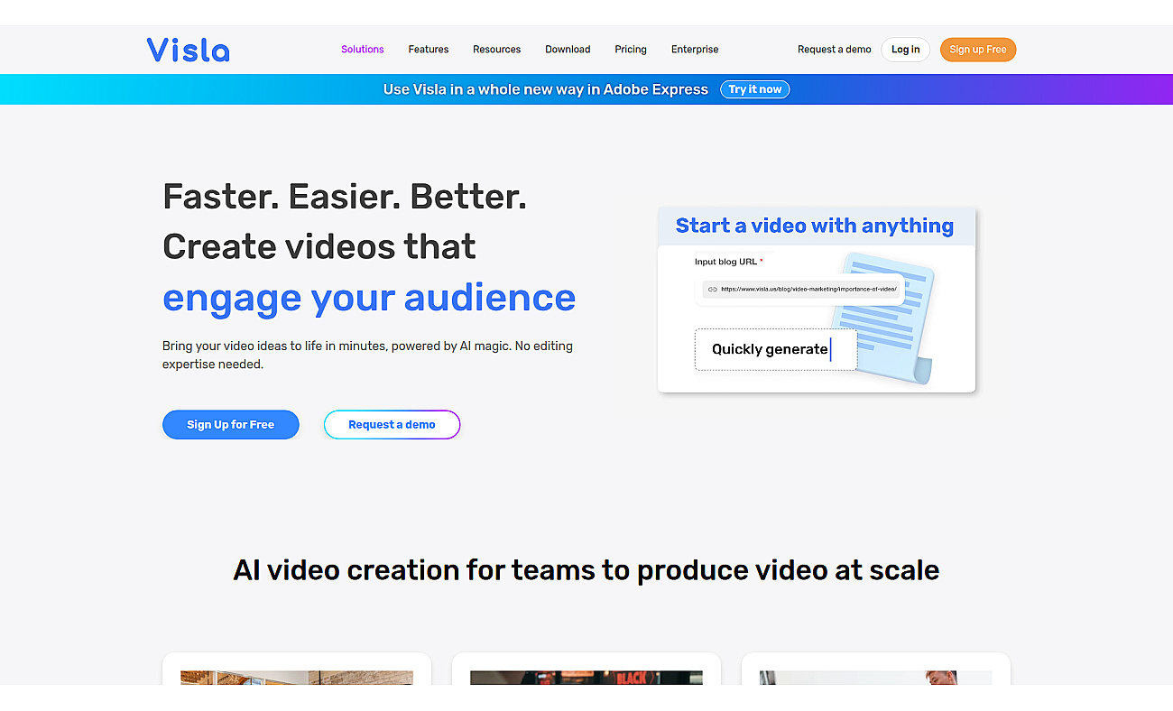 Visla screenshot