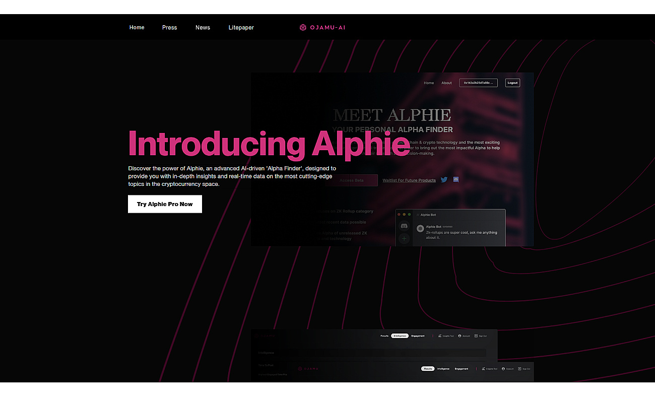 Alphie screenshot