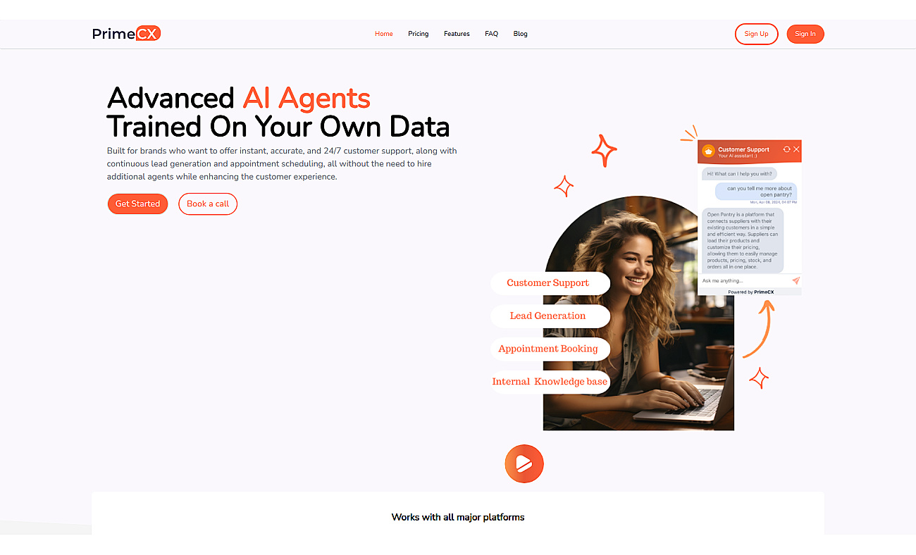 PrimeCX screenshot