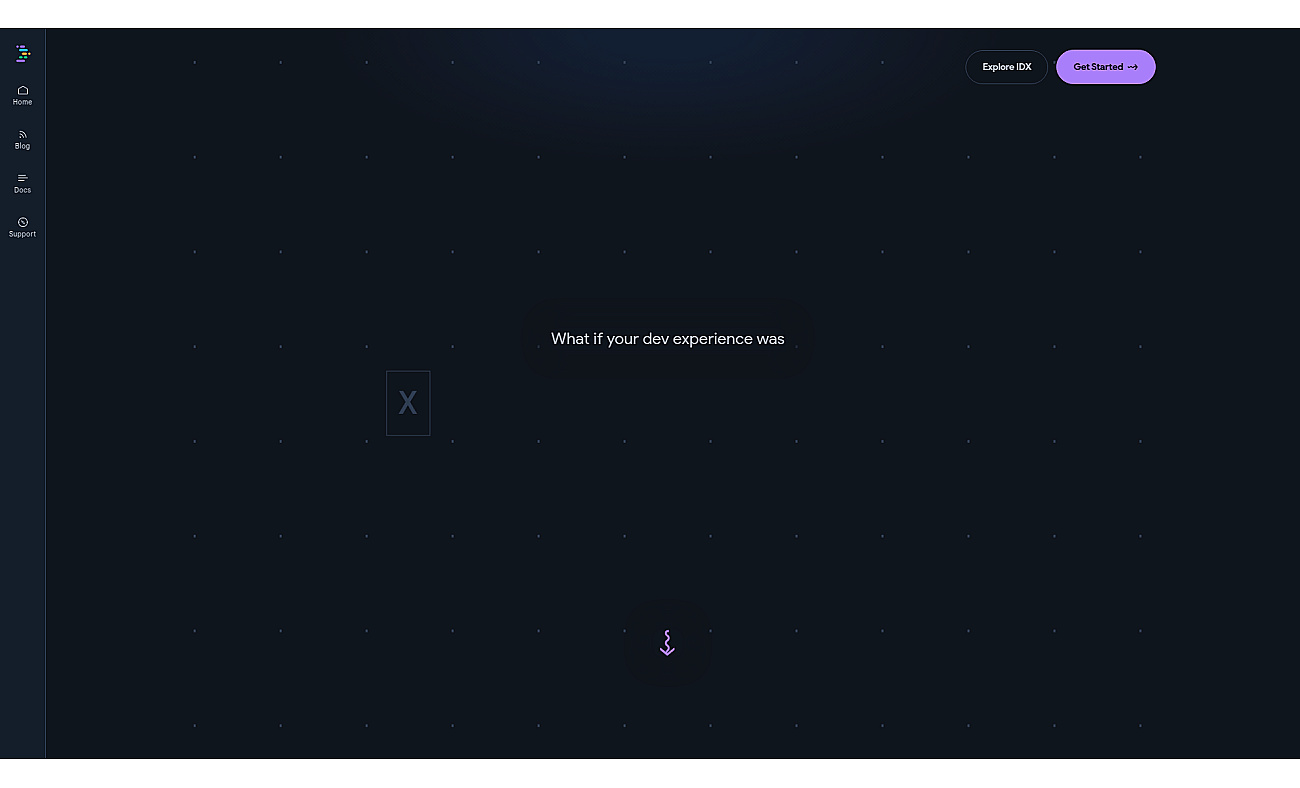 IDX screenshot