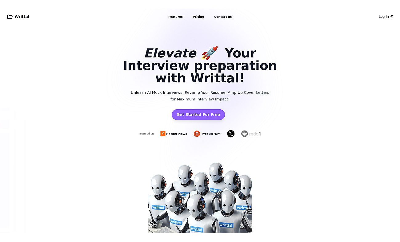 Writtal screenshot