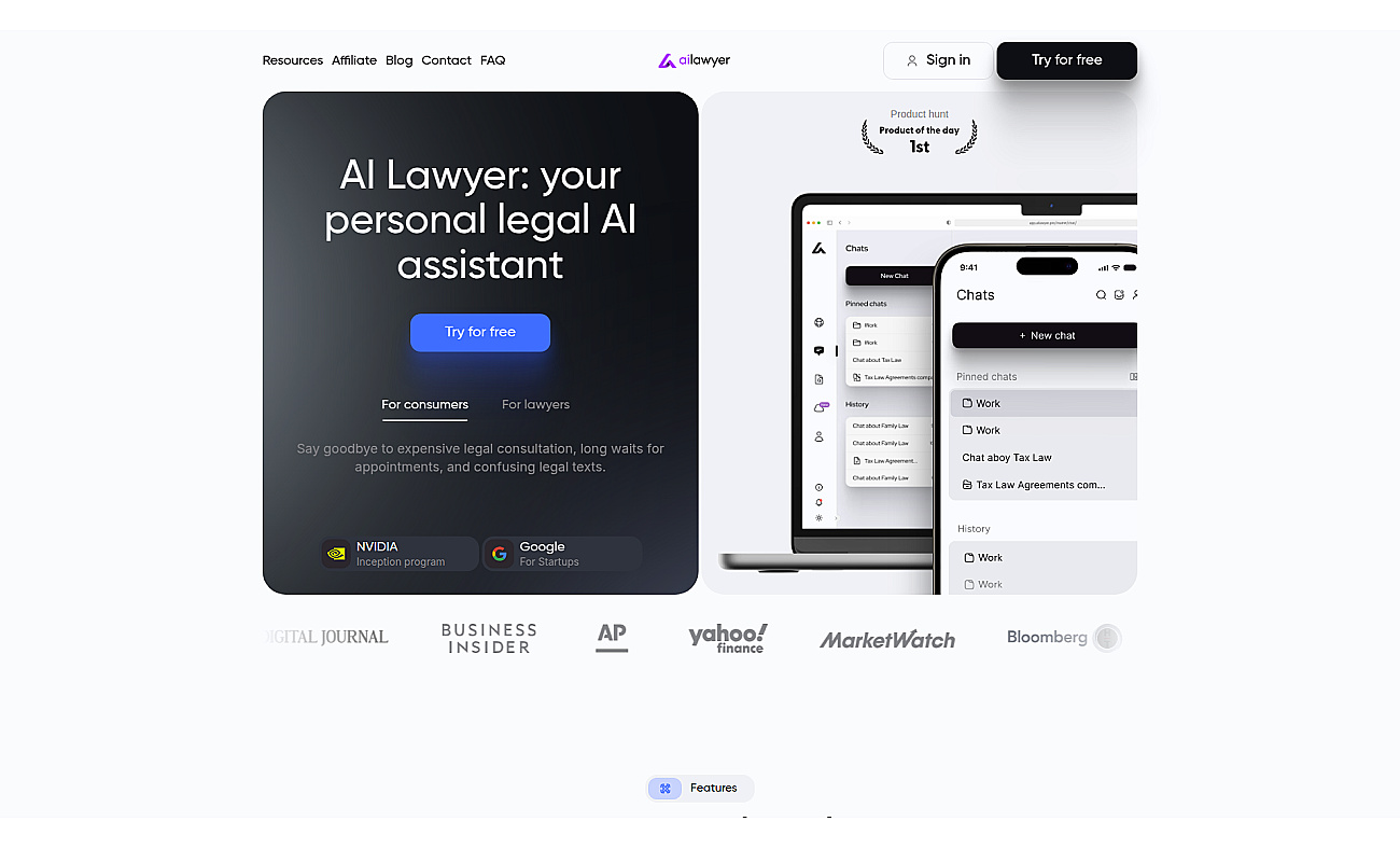 AI Lawyer screenshot