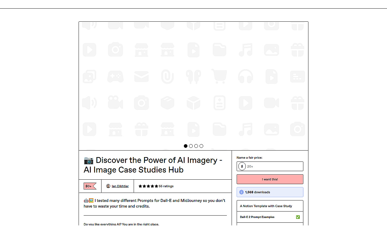 AI Image Type Variations screenshot