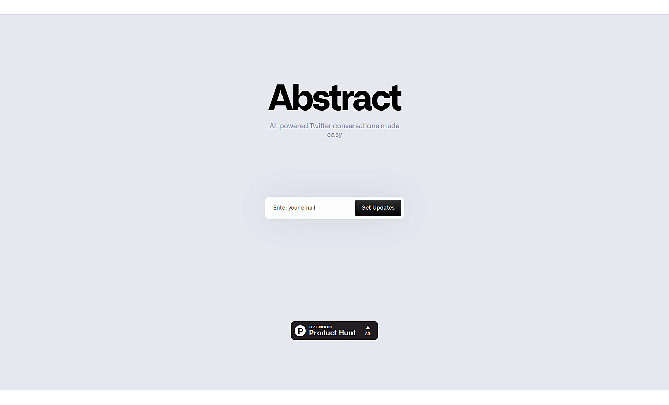 Abstract screenshot