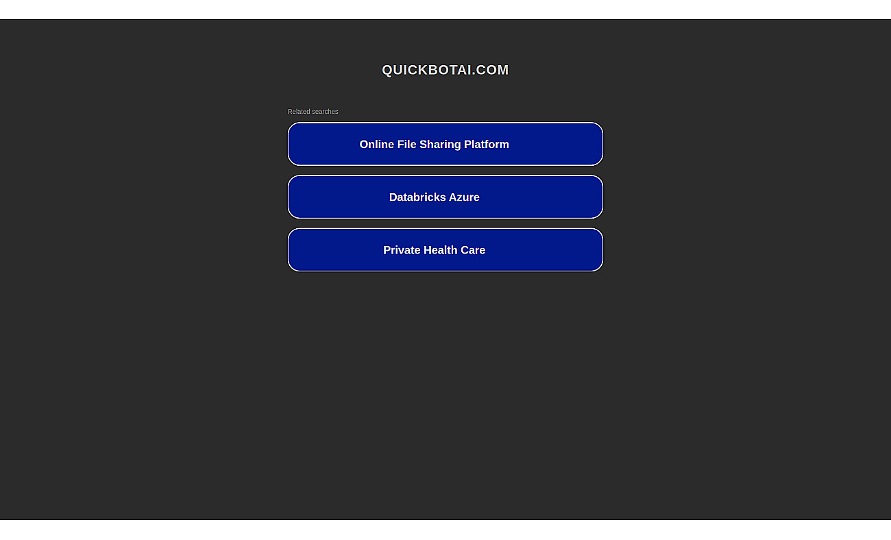 QuickBotAI screenshot
