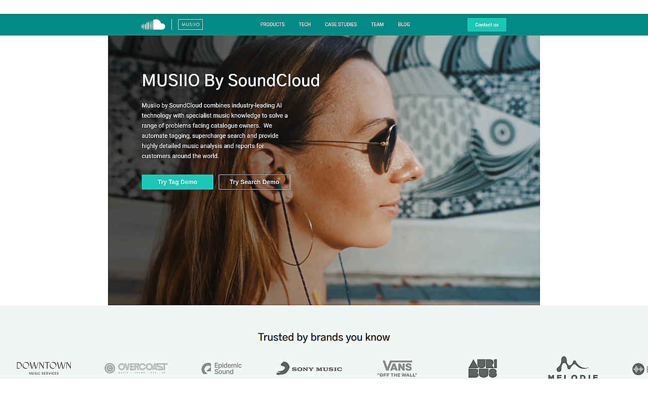 Musiio screenshot