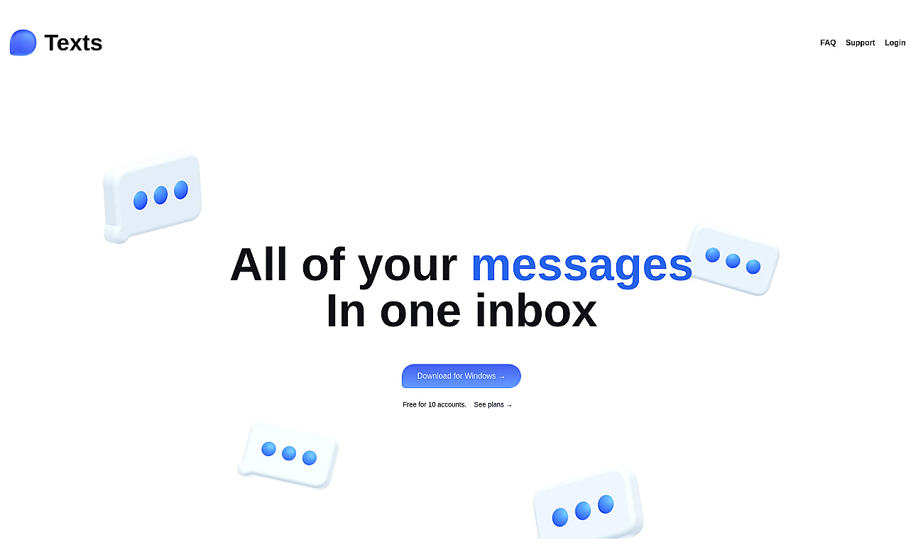 texts.com screenshot