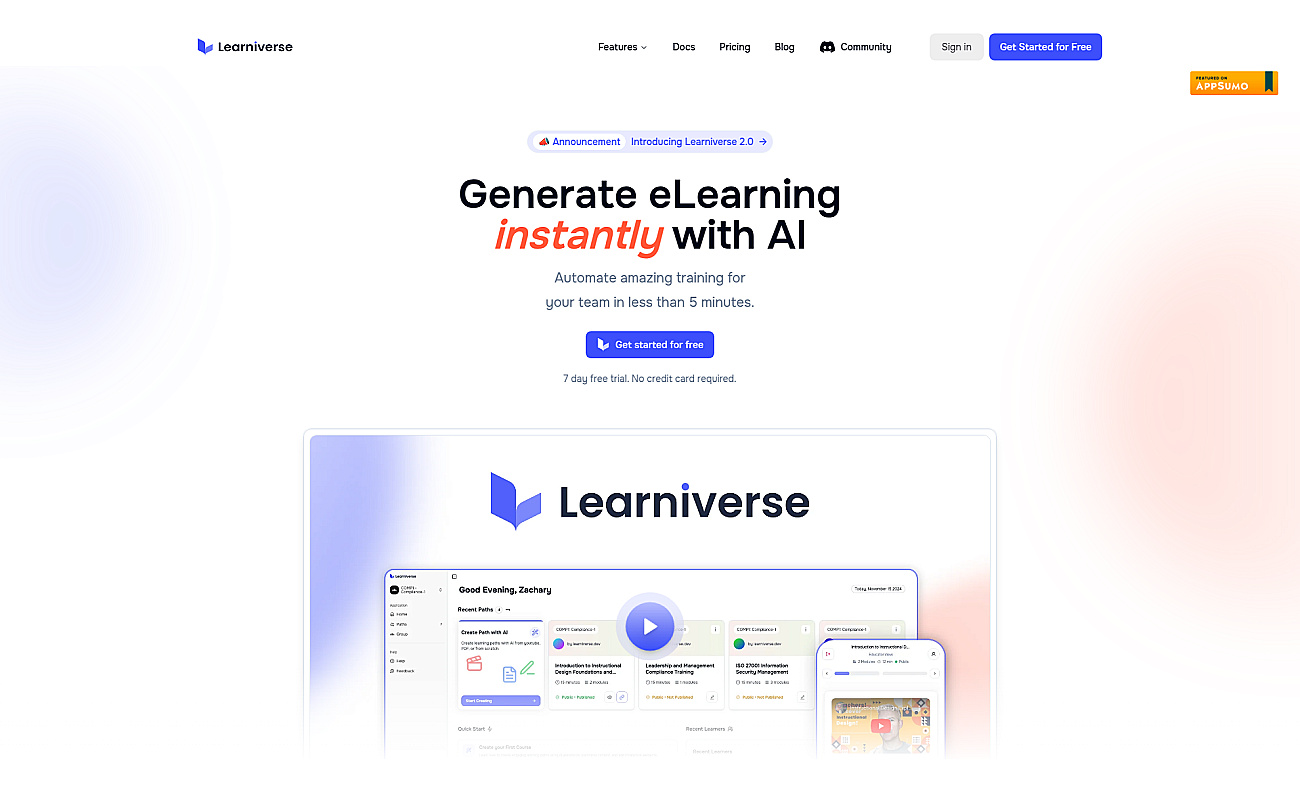 Learniverse AI screenshot