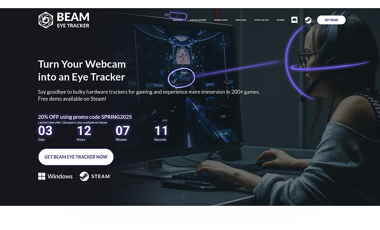 Eyeware Beam screenshot