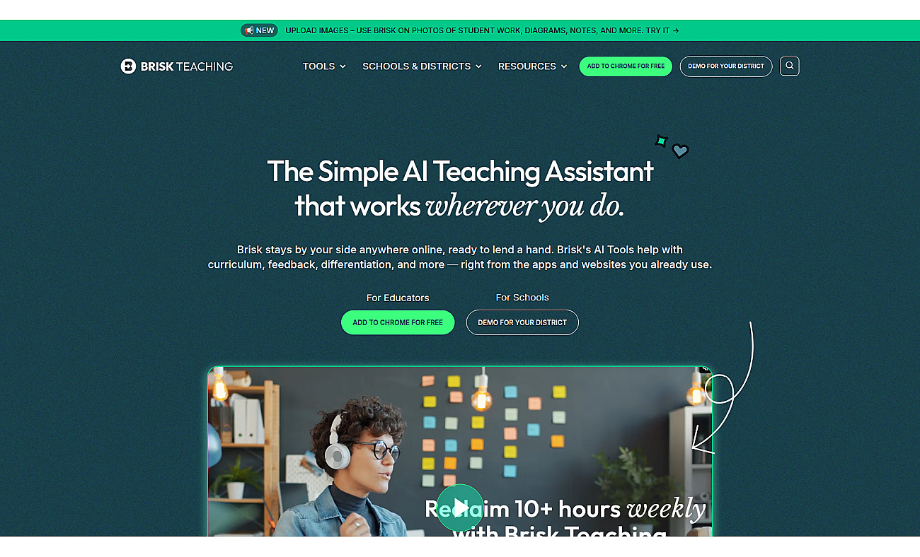Brisk Teaching screenshot