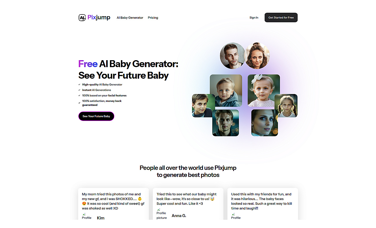 AI Baby Face Generator screenshot