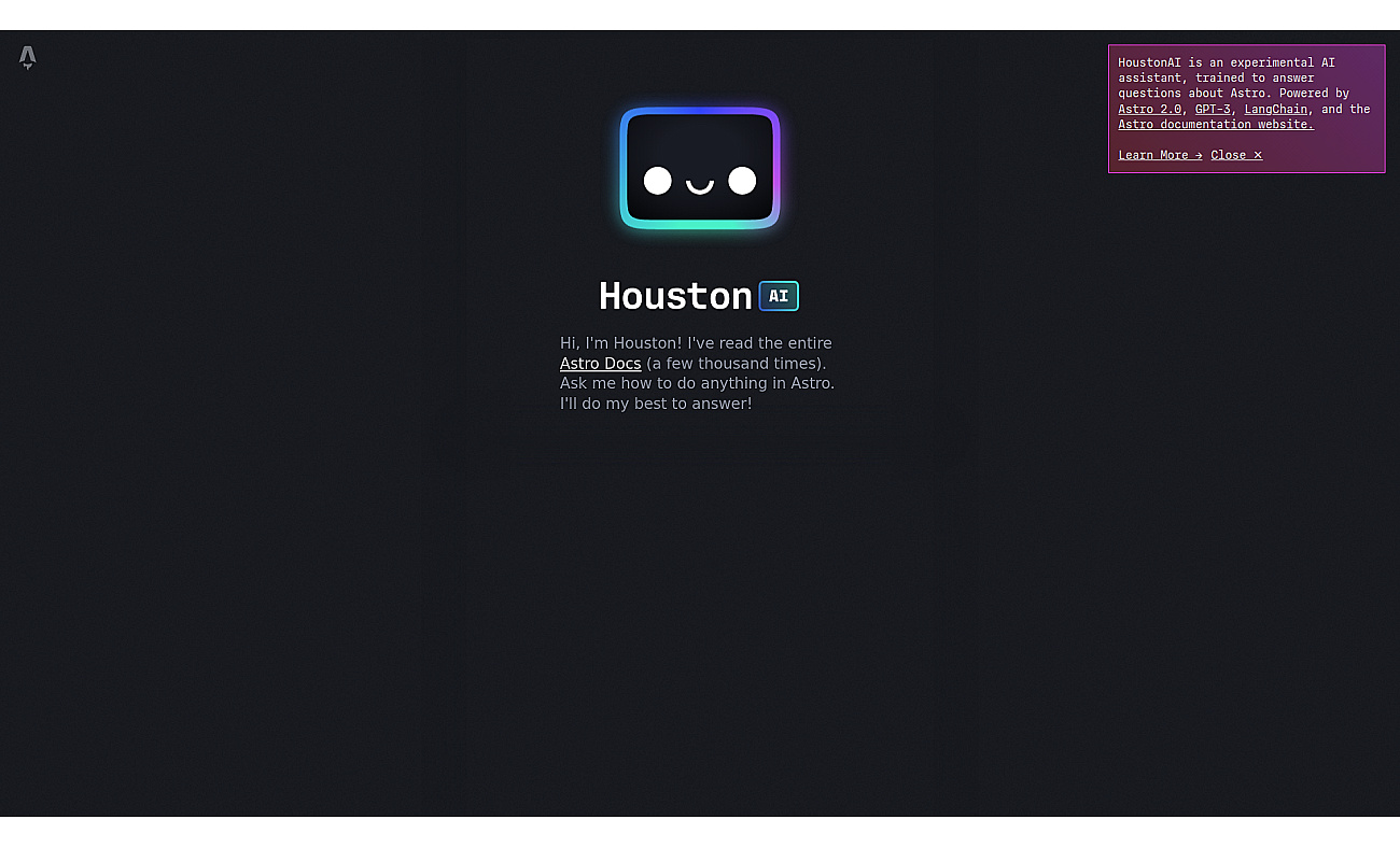 HoustonAI screenshot