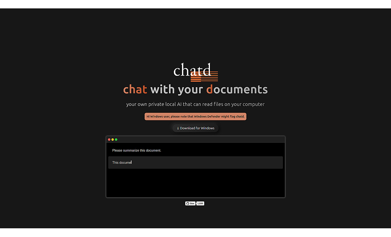 chatd screenshot