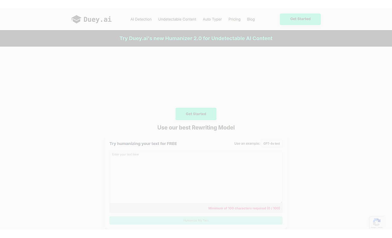 Undetectable AI Content screenshot