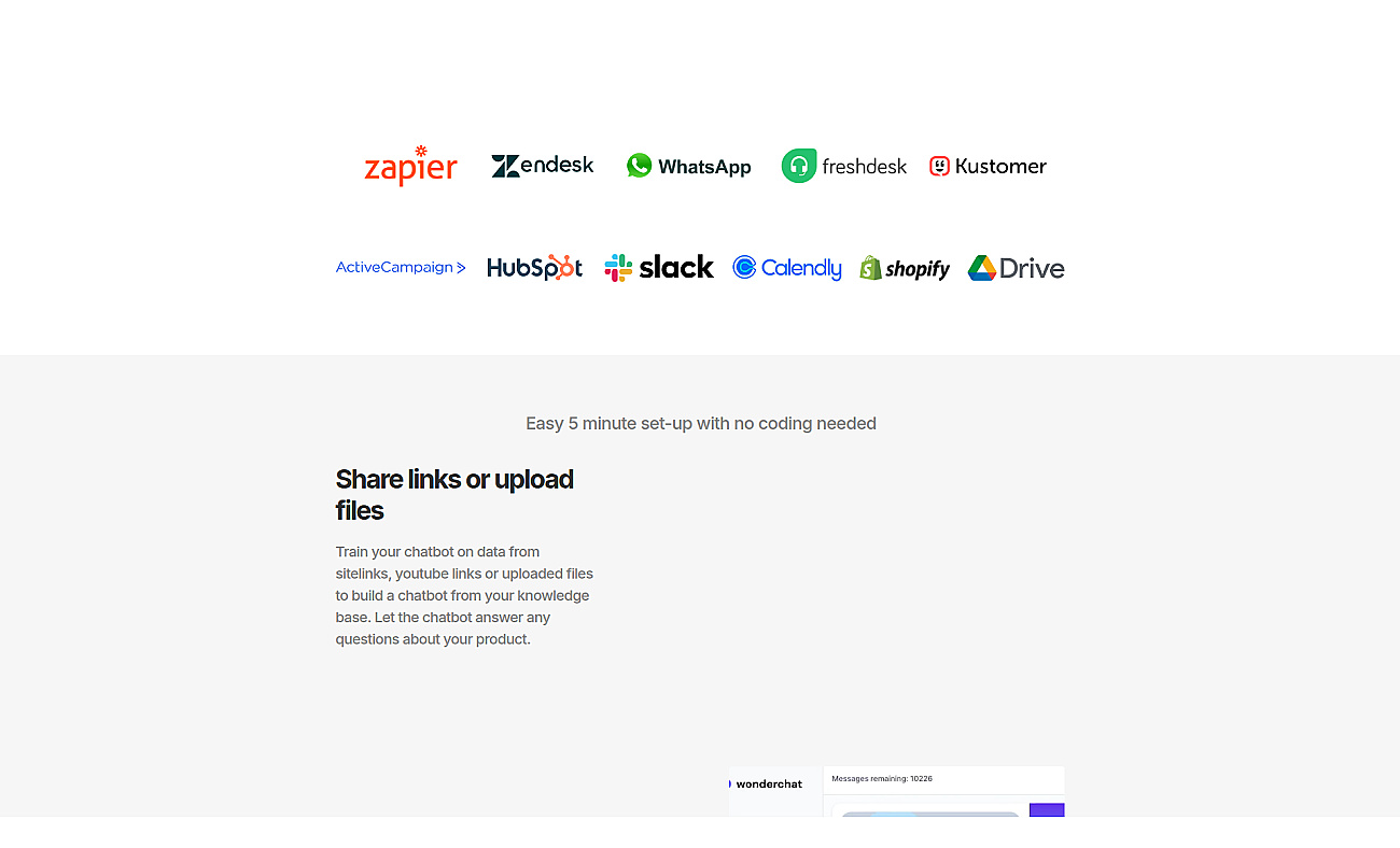 Wonderchat screenshot