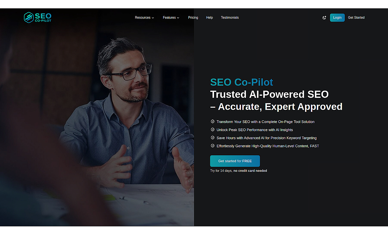 SEO Co-Pilot screenshot