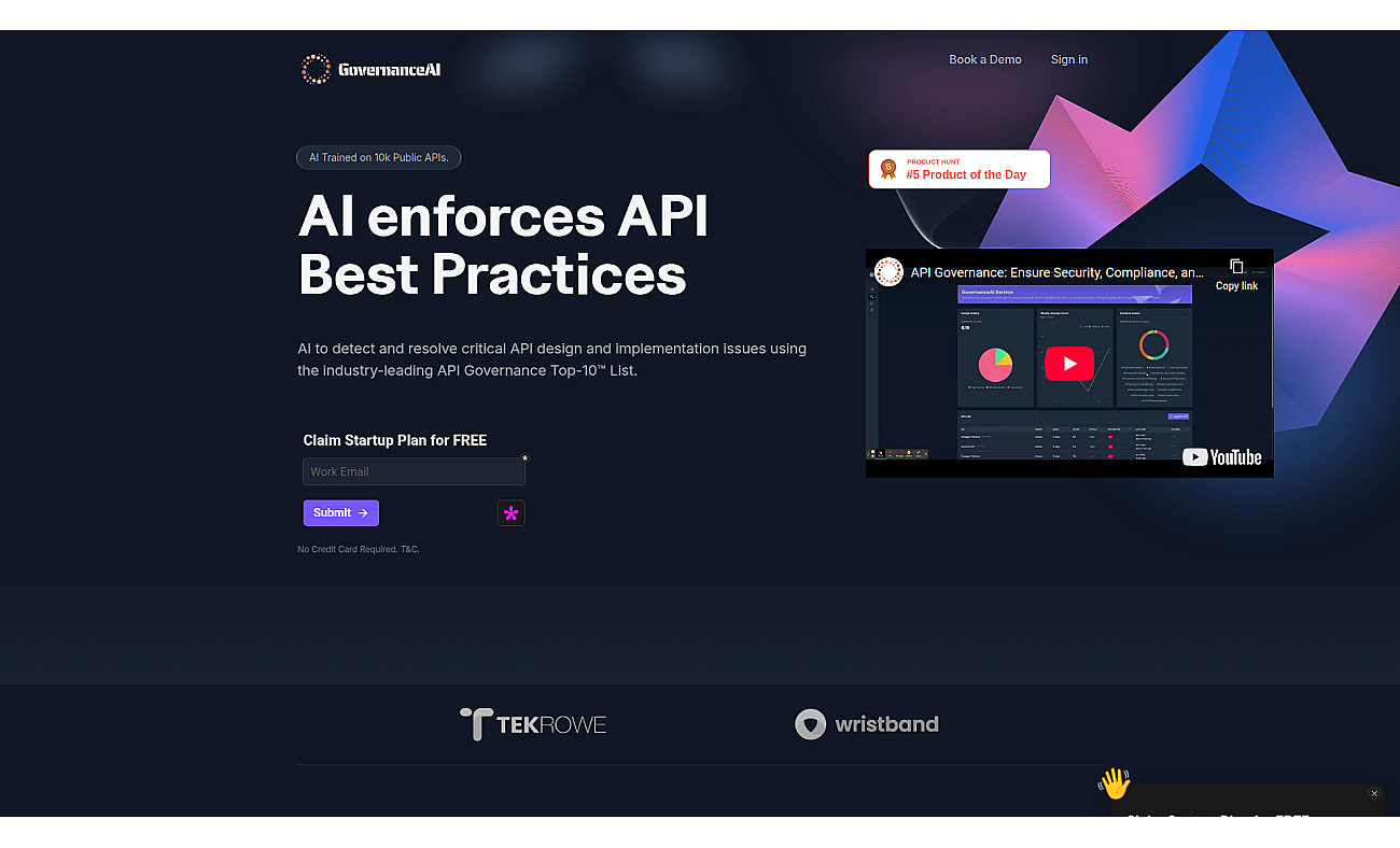 API Governance Testing screenshot