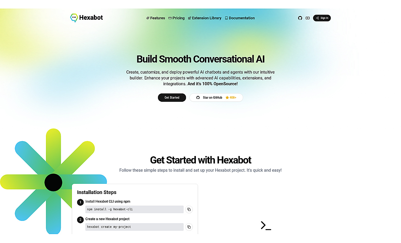 Hexabot screenshot