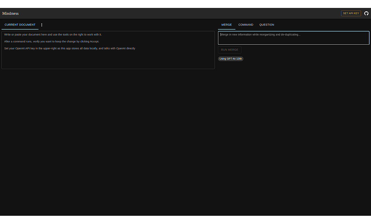 Mindmess screenshot