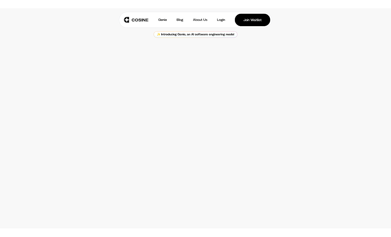 Cosine screenshot