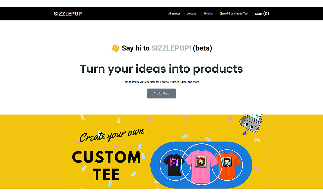 SizzlePop AI screenshot