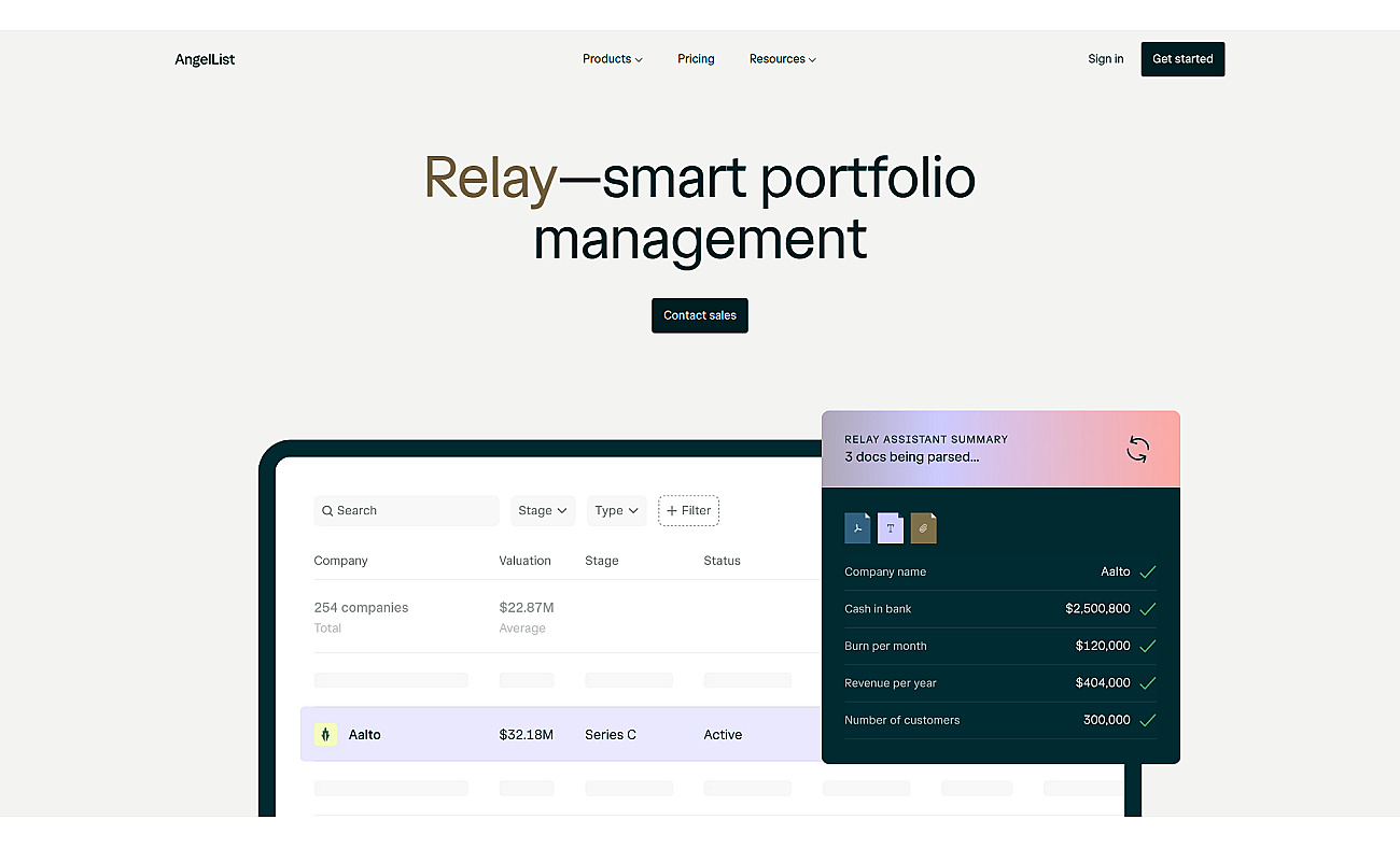 Relay screenshot