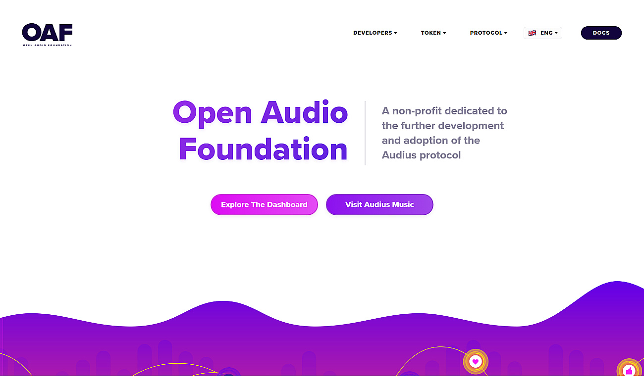 Audius screenshot