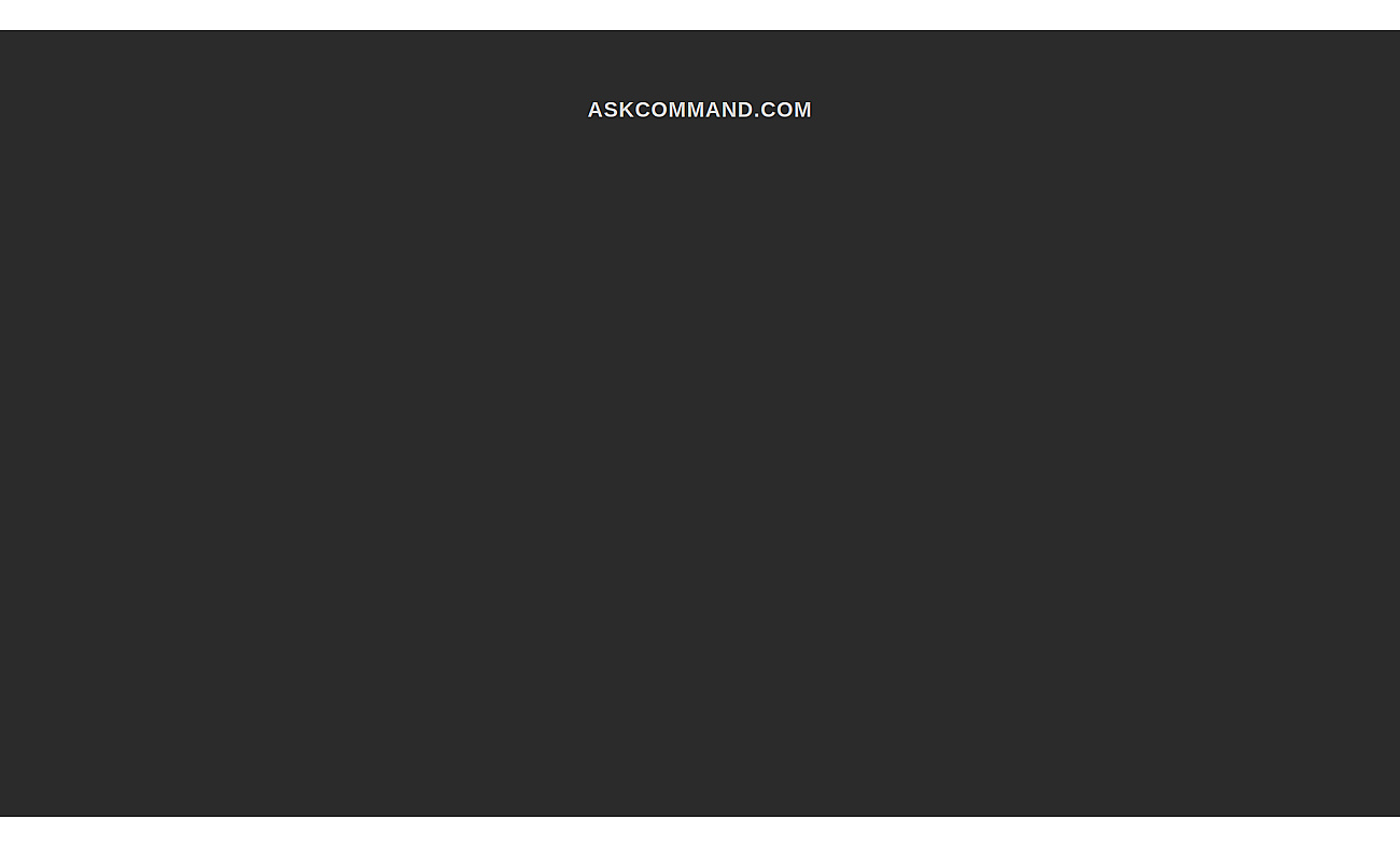 Ask Command screenshot