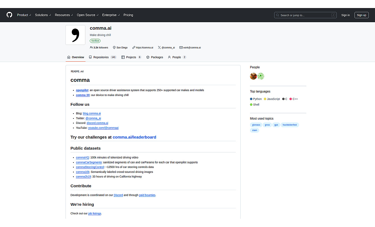 Comma Neo screenshot