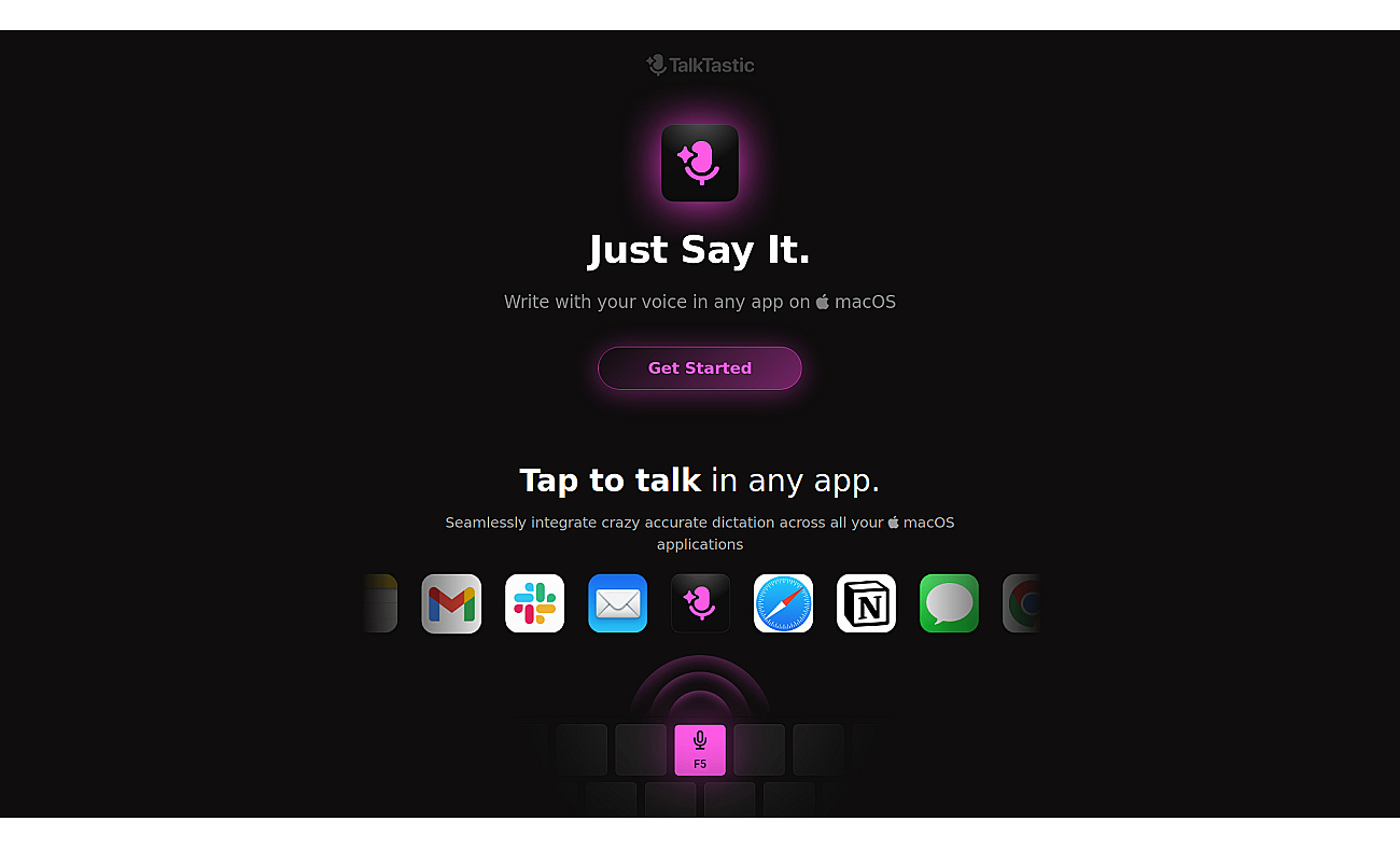 TalkTastic screenshot