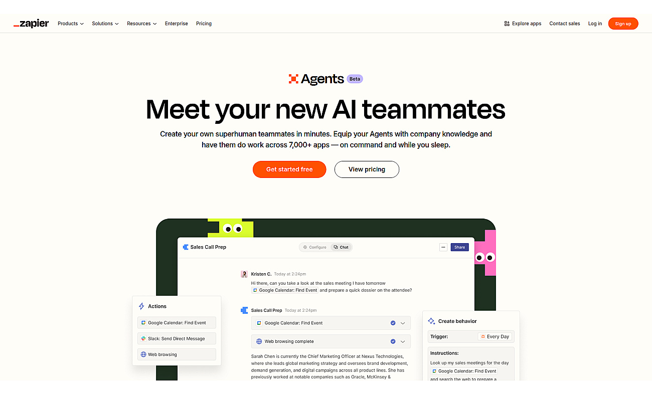 Zapier Central screenshot