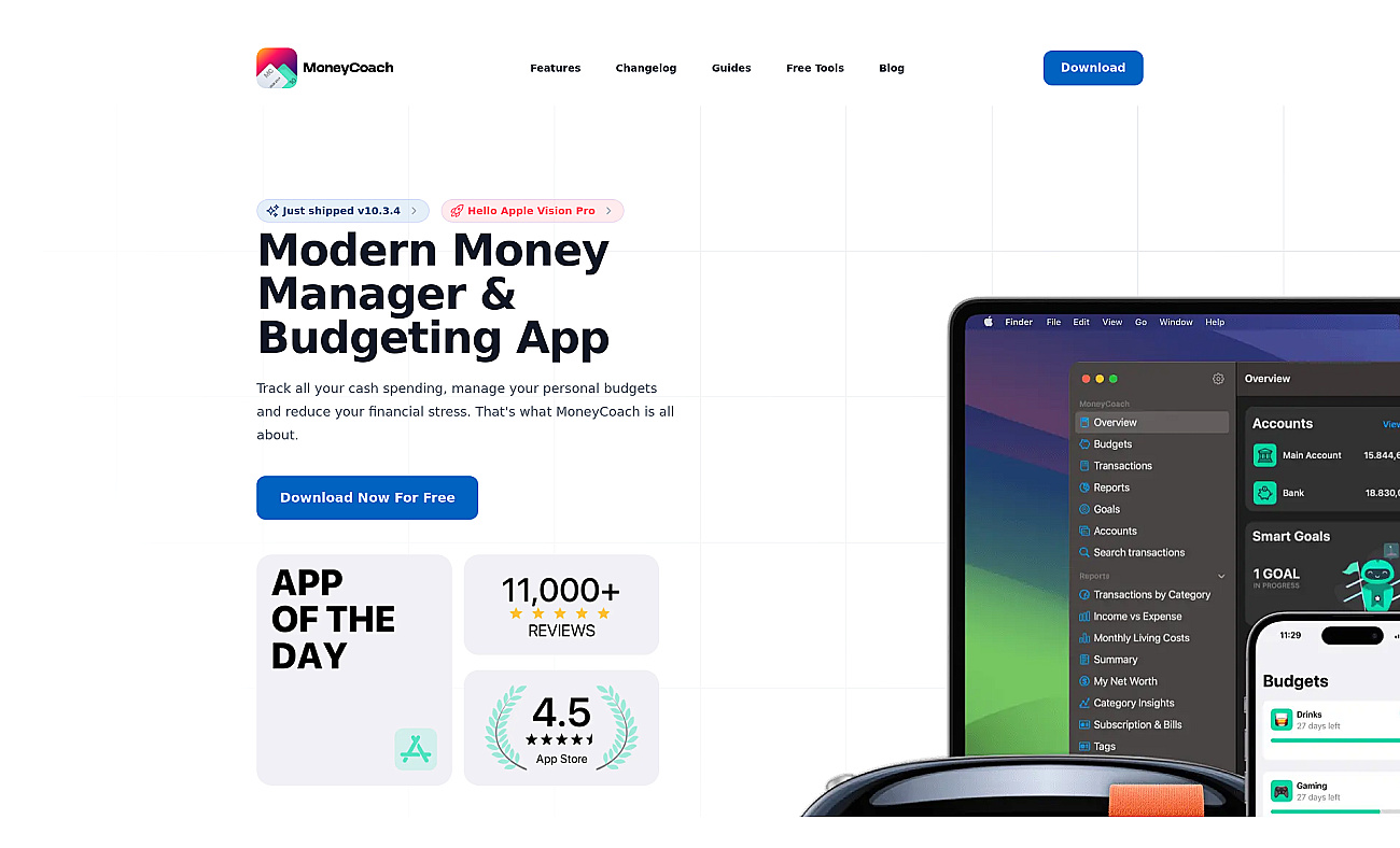 MoneyCoach screenshot