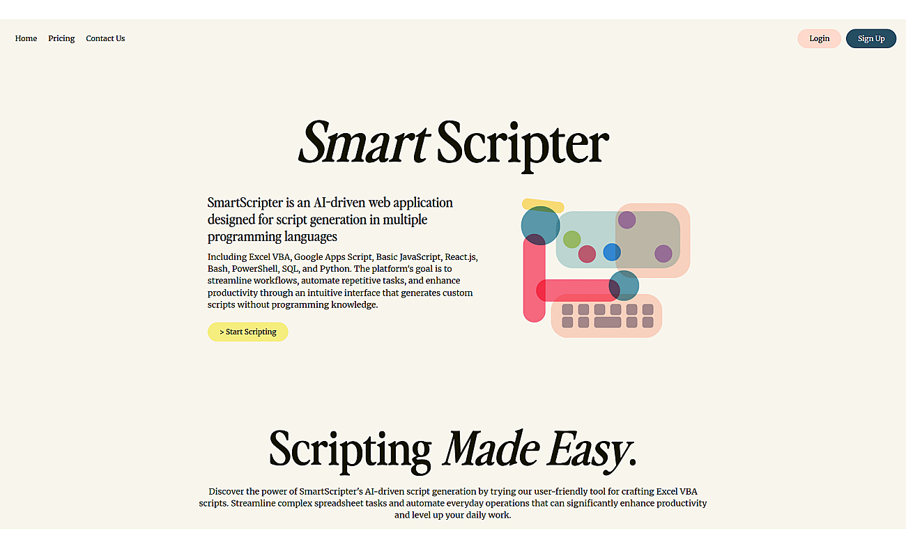 SmartScripter screenshot